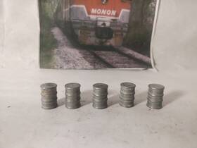 Pa13a021 American Flyer Oil Drums Inch S Gauge 5 Total