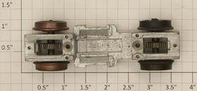 Pa2b065 American Flyer S Scale Late Model Diesel Truck Chassis/wheel Assembly