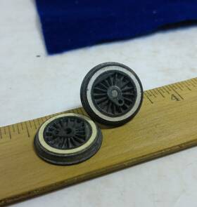 X14a587 American Flyer Ho Flanged Wheels And Axle Assembly