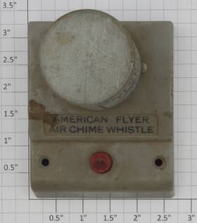 Xa-1166 American Flyer S Scale Air Chime Gray Whistle Controller Without Wire