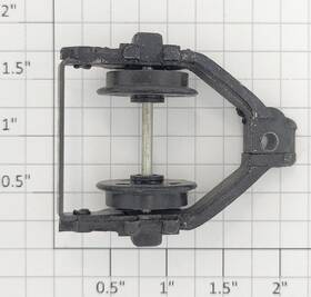 Xa10020 American Flyer S Scale 293 Steam Loco Rear Truck Assembly