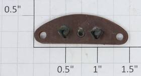 Xa10287-s American Flyer Female S Scale 2-hole Jack Panel