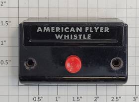 Xa10961-b American Flyer S Gauge Black Inch Whistle Switch Control Button With Box