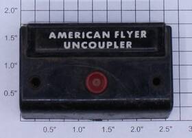 Xa10961-d American Flyer Gauge Black Uncoupler Control Button
