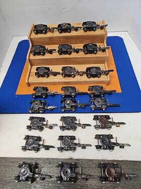 Xa12a057 American Flyer 24 S Tinpate Link Weighted Coupler Freight Car Truck