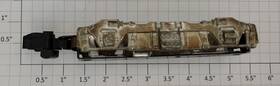 Xa12a668 American Flyer S Scale Cast Silver Gp7 Truck Frame With Operating Coupler