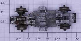 Xa12c197 American Flyer S Scale Handcar Chassis With Wheels Xa12c197 American Flyer S Scale Handcar Chassis With Wheels