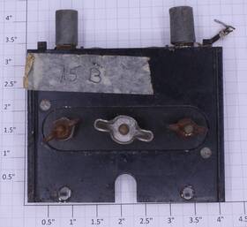 Xa12c327 American Flyer 15b Transformer Back Plate Assembly With Circuit Breaker