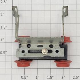 Xa13085-a American Flyer Pilot Truck And Valve Guide With Red Wheels For Franklin