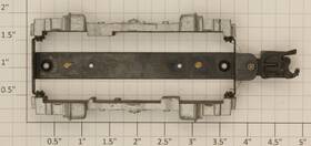 Xa13a802 American Flyer S Scale Silver Alco Rear Truck And Coupler Assembly