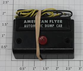 Xa14a964-k American Flyer S Gauge Black Automatic Dump Car Control Button Wired Xa14a964-k American Flyer S Gauge Black Automatic Dump Car Control Button Wired