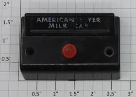 Xa14a964-m American Flyer S Gauge Milk Car Control Button With Fahnestock Clips