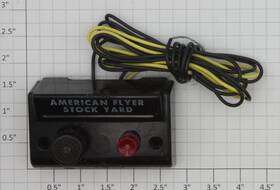 Xa14a965-ae American Flyer S Scale Black Stock Yard Switch Controller Wired