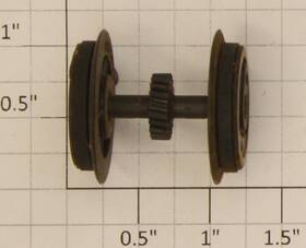 Xa15a220 American Flyer Pull-mor Plastic Wheel Axle And Gear Assembly 10