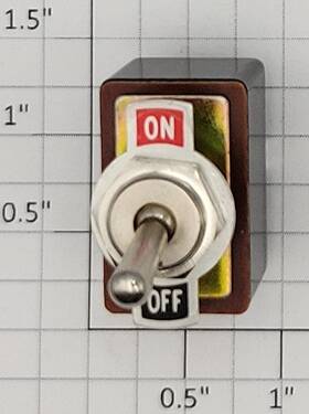 275-666 Archer D.p.d.t. Toggle Switch Contact Rating 3 Amp 125 Vac