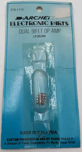 276-1715 Archer Dual Bifet Op Amp
