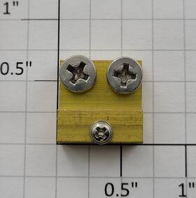 11930-1 Aristo-craft G Brass Track Rail Clamp 10