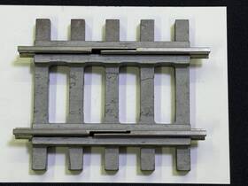 910821 Aristo-craft G Scale Stainless Steel American 5/8 Inch Expanding Rail Bed