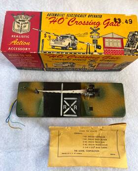 262-398 Aristocraft Vintage Aristo-craft Ho Gauge Electric Crossing Gate -untested- Germany 262-398 Aristocraft Vintage Aristo-craft Ho Gauge Electric Crossing Gate -untested- Germany