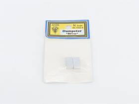 60-7002-6 Arrowhead Scale Models N 1/160 Silver/gray Dumpsters