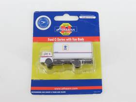 10250 Athearn N 1/160 Scale Usps Us Mail Ford C-series Van Body Semi-truck