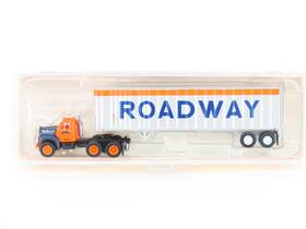 12194 Athearn N 1/160 Scale Roadway Mack B Tractor With 40ft Exterior-post Trailer
