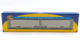 27957 Athearn Ho Upsz With Yellow Strip 40ft Pacel Trailer Pack Of 2 Ln/box