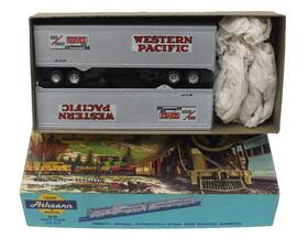 5174 Athearn Ho 40ft Trailer Kit Wp Western Pacific 2 Pack Built/ Boxed 5174 Athearn Ho 40ft Trailer Kit Wp Western Pacific 2 Pack Built/ Boxed