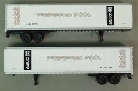 5617 Athearn Used Preferred Pool 45ft Trailers 2 With Box