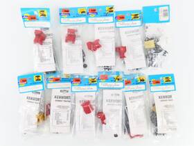 5666 Athearn Lot Of 11 Ho 1/87 Scale Up Atsf Pie Conventional Kenworth Tractor Kits