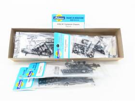5763 Athearn Ho 1/87 Scale Kit #5763 Flexivan 20ft Trailer Chassis 6-pack 5763 Athearn Ho 1/87 Scale Kit #5763 Flexivan 20ft Trailer Chassis 6-pack