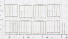 87678 Athearn Ho Airslide End Frame Set 10