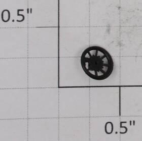 90600x Athearn Ho Black Freight Car Brake Wheel 50