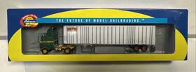 91083 Athearn Ho Scale Iml Freight 48ft Wedge Trailer And Freightliner #91083