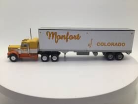 91921 Athearn Rtr Monfort Of Colorado Kenworth With 40 Trailer Truck Ho Scale
