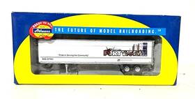 45fttrailer Athearn 93227 Rtr Ho-1/87 #93227 Bnz 237902- Fort Worth-burlington Northen
