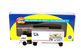 93408 Athearn Rtr Ho 1 87 Usps Tractor And 28ft Pup Trailer Delaware Built 4 Layout Post