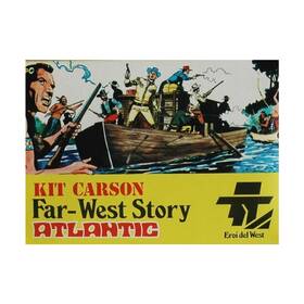 Atl1008 Atlantic Plastic Figures Ho Scale Kit Carson Vg/nm