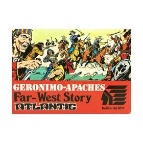 Atl1103 Atlantic Plastic Figures Ho Scale Geronimo Apaches Vg/nm