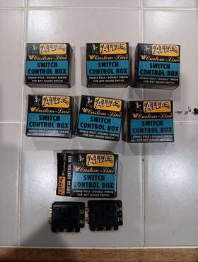 100-xb Atlas Switch Control Box Single Pole Double Throw Any Guage Pushbutton 7 Boxes