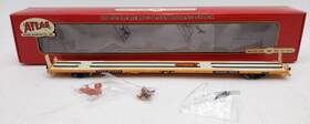 20000032 Atlas Ho Acf 89ft4 Inch Flat Car Trailer Train Road #974834 Ex/box