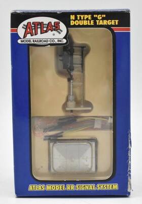 2238 Atlas N-scale #2238 Inch G Double Target Model Railroad Signal Kit - Open Box 2238 Atlas N-scale #2238 Inch G Double Target Model Railroad Signal Kit - Open Box