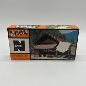 2825-150 Atlas N Gauge Freight Station Vintage Unbuilt Kit Western Germany