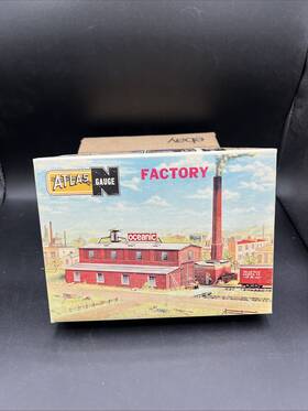 2882-300 Atlas Nos Open Box N Gauge Oceanic Factory Building Kit