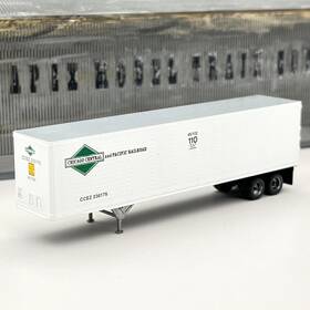 230176 Atlas 2961 Chicago Central Pacific 45 Ft Cargo Dry Box Trailer N Scale