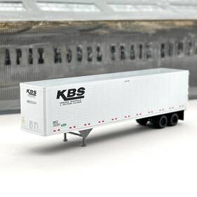 235241 Atlas 2963-2 Kankakee Beaverville Southern 45ft Dry Van Trailer N Scale 235241 Atlas 2963-2 Kankakee Beaverville Southern 45ft Dry Van Trailer N Scale