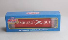 5589891 Atlas 4002-1 O Gauge Hamburg Sud 40ft Container #5589891 Ln/box