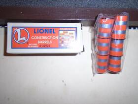6-32922 Atlas Lionel #6-32922 Construction Barrels 6 O