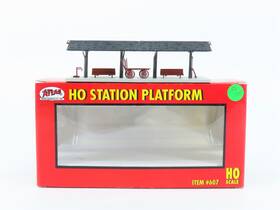 Atlas 732573006072 Ho 1/87 Scale #607 Built-up Station Platform Atlas 732573006072 Ho 1/87 Scale #607 Built-up Station Platform