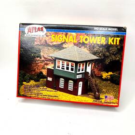 Atlas 732573007048 Ho Signal Tower Model Railroad Kit Building 704